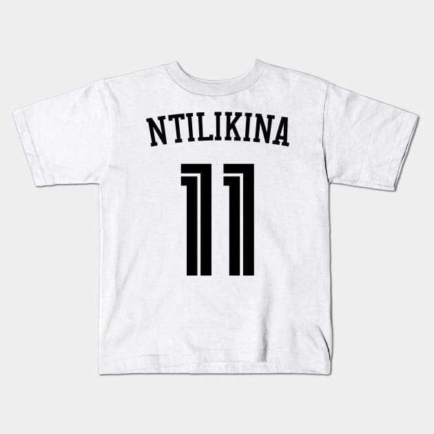 Frank Ntilikina Kids T-Shirt by Cabello's